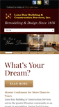 Mobile Screenshot of lonestarbuilding.com
