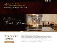 Tablet Screenshot of lonestarbuilding.com